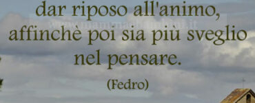 frase del giorno riposare