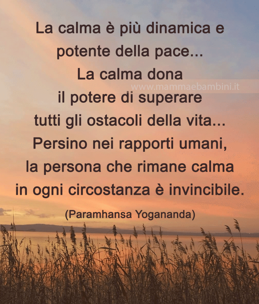 Frase del giorno 6 ottobre sulla calma 1 frase calma