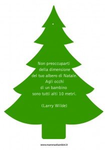 albero con frase colorato