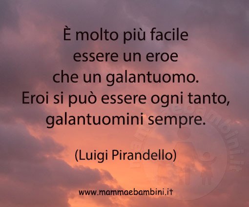 frase galantuomo