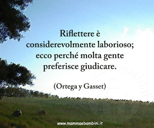 frase riflettere