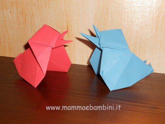 pulcino origami 22