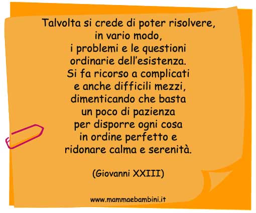 frase papa giovanni XXXIII