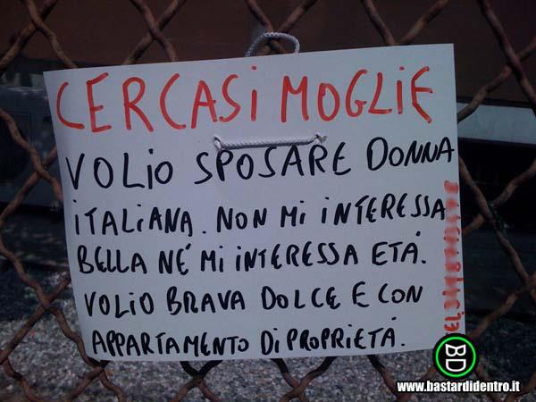 cerco moglie