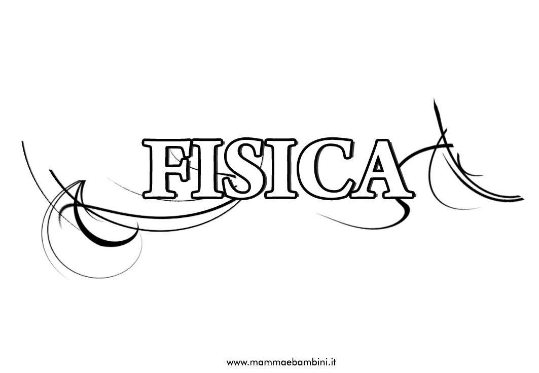 Copertina quaderno fisica da stampare 1 copertina fisica