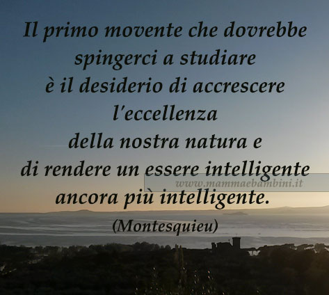 frase studiare