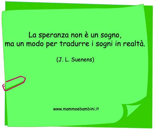 frase sulla speranza