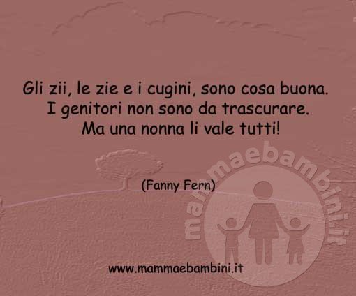 frase del giorno sui nonni