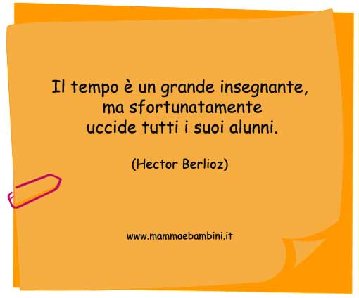 frase del giorno sul tempo