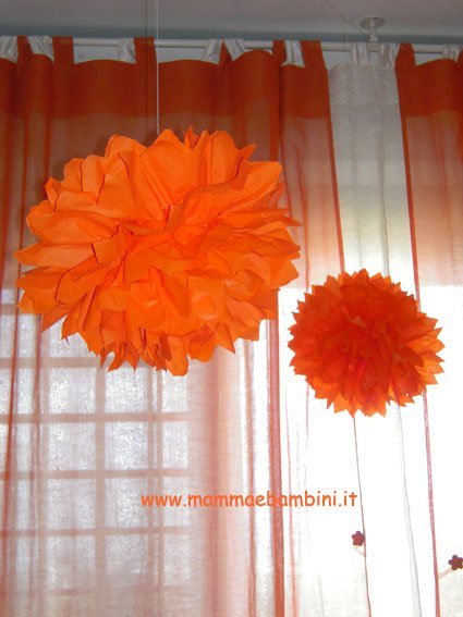 Come fare decorazioni per feste: ponpon 2 ponpon-di-carta-11