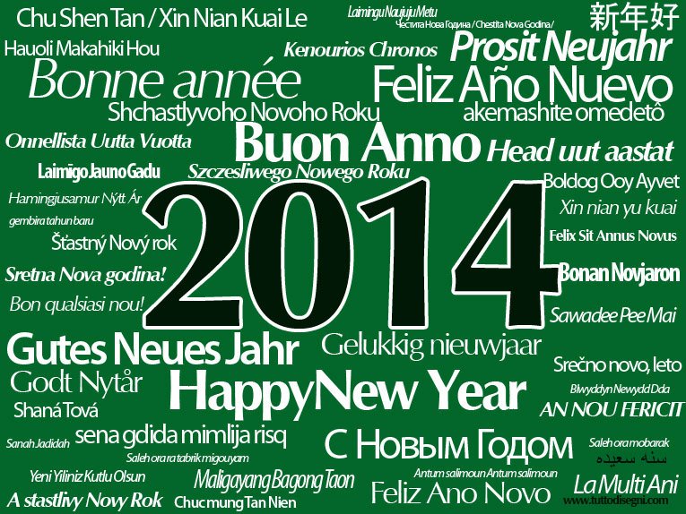 buon anno tutte lingue