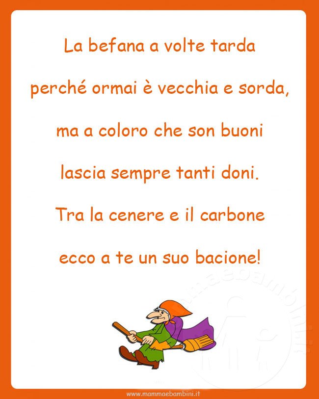 cornice tuttodisegni befana f05