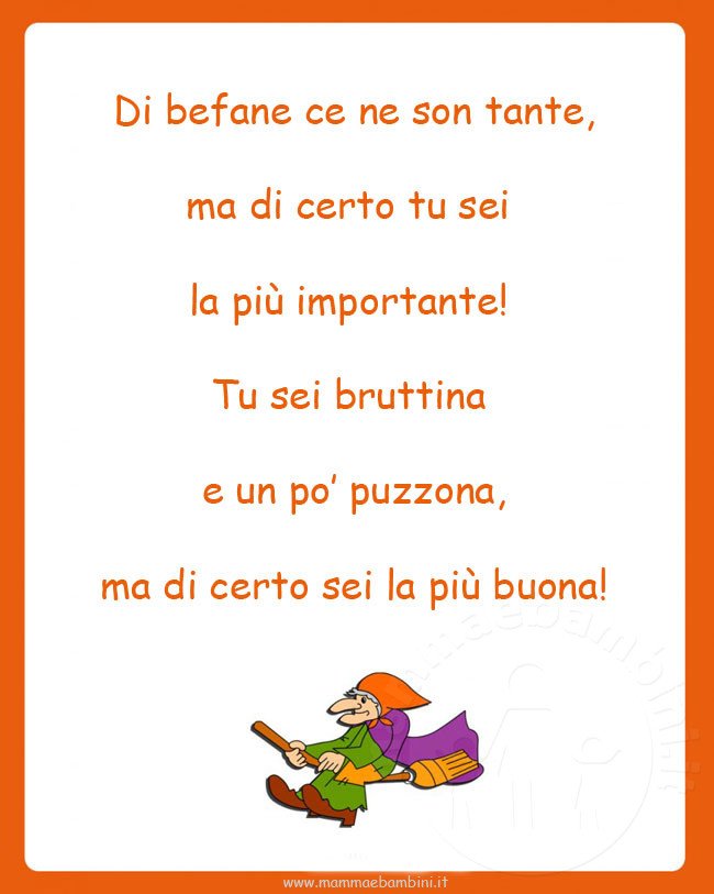 cornice tuttodisegni befana f09