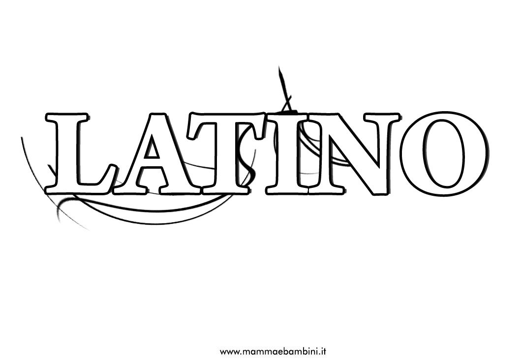 Copertina di Latino per quaderno 1 copertina-latino
