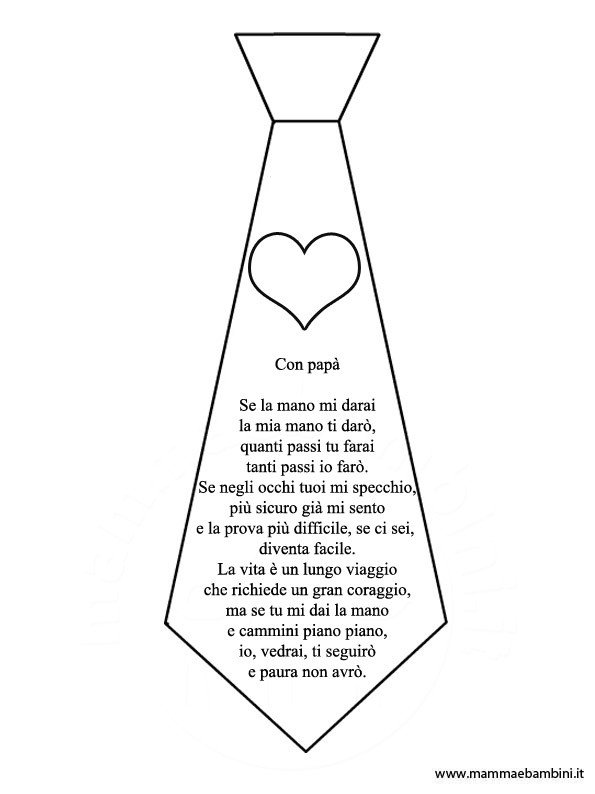 Poesia Con Papa Con Disegno Mamma E Bambini