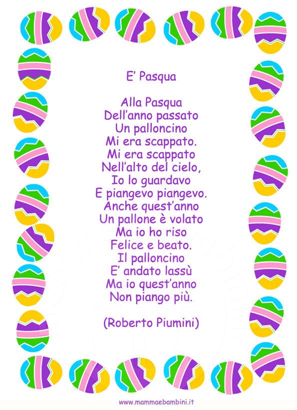 poesia e pasqua