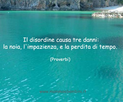 frasi sul disordine