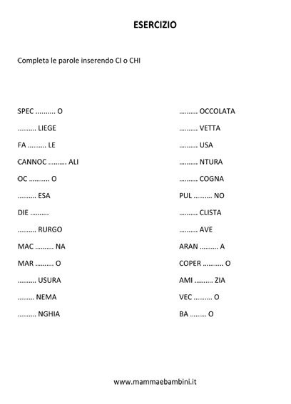 ESERCIZIO-CI--CHI