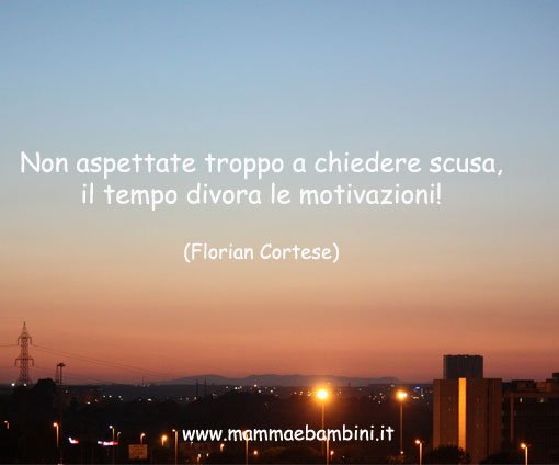 Frasi sulle scuse