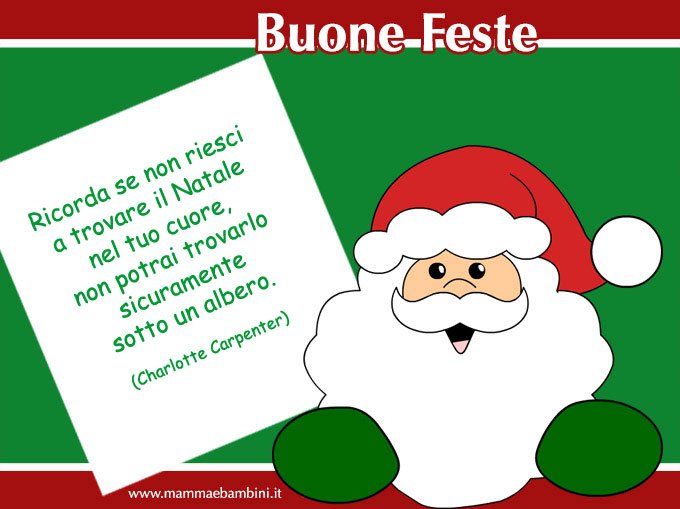 Frasi Sul Natale Con Cartoline Mamma E Bambini