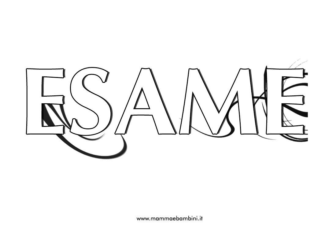 Copertina quaderno per gli esami 2 copertina-esame