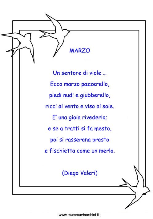 poesia marzo