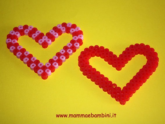Cuore per la mamma con le perline Hama 1 cuore-perline-07
