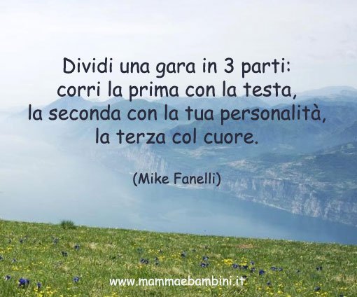 frase sulla corsa