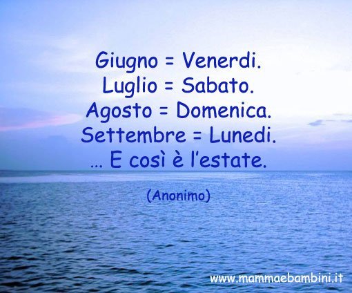 Frase del giorno 9 settembre sull'estate 2 frase-estate