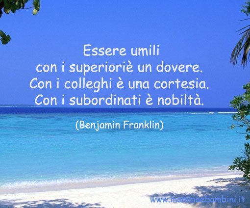 Frase del giorno 17 settembre su comportamento 1 frase-umili