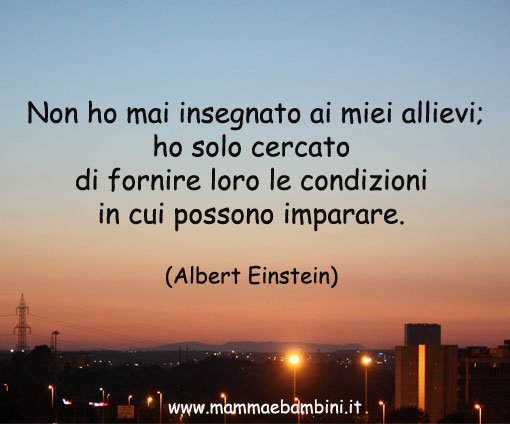 frase insegnare