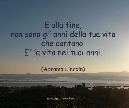 frasi sugli anni