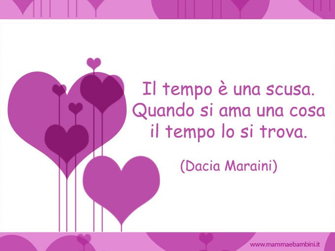 frase amore e tempo