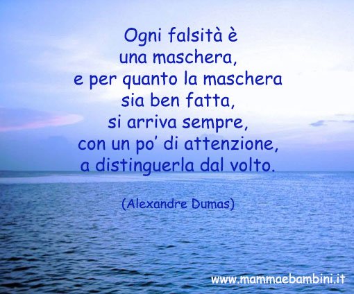 frase sulla falsità