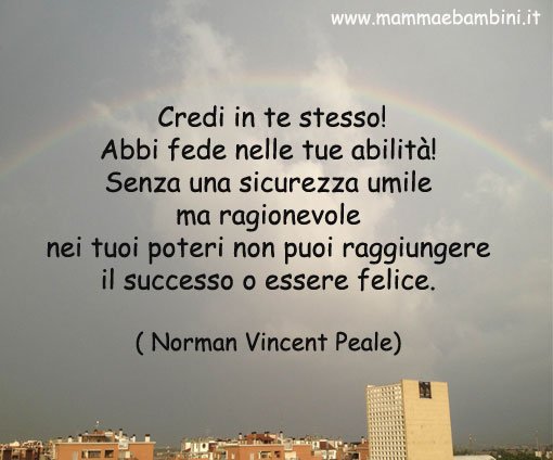 frasi credere in se stessi