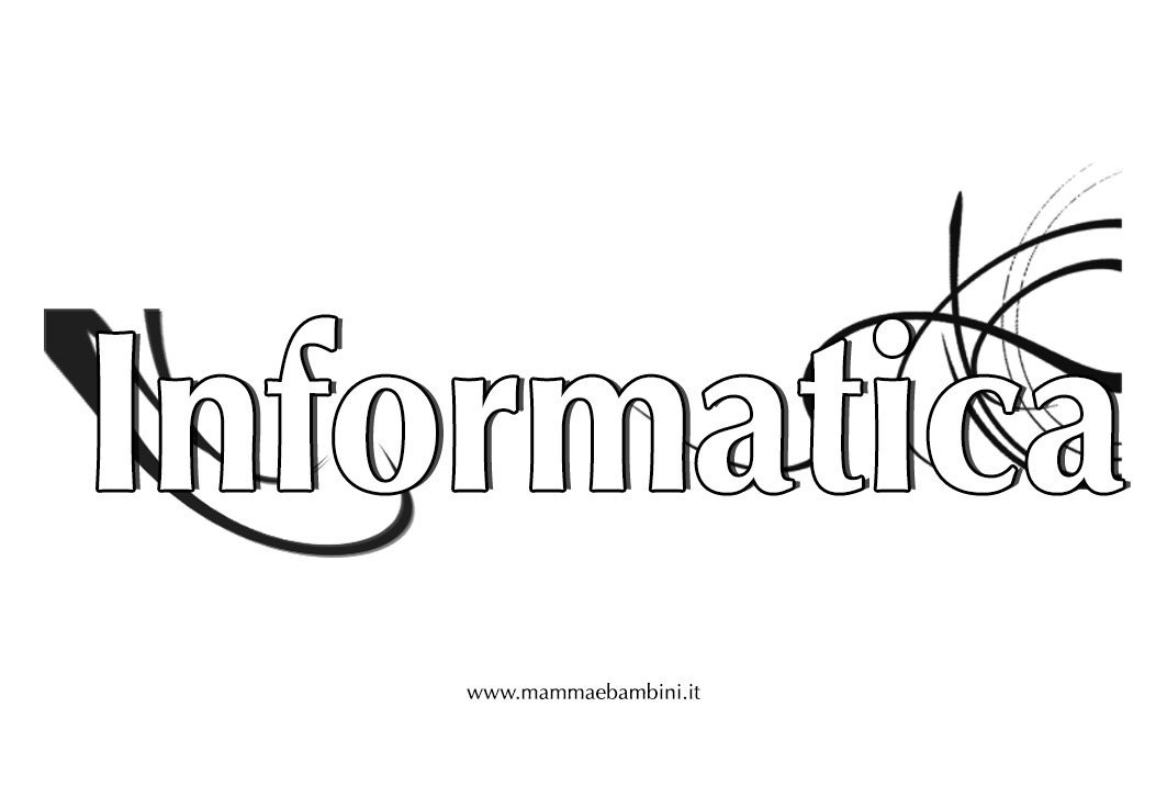 Copertine per quaderni con nuove materie 2 informatica