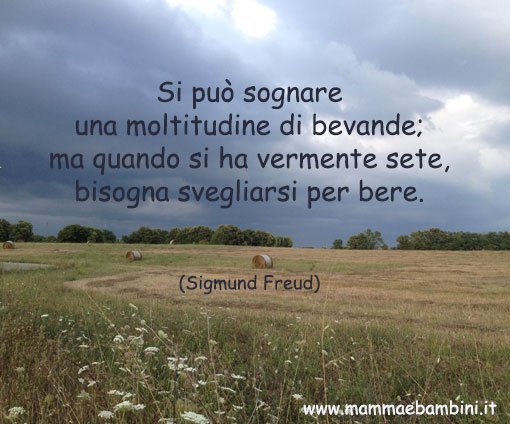 frase sul sognare