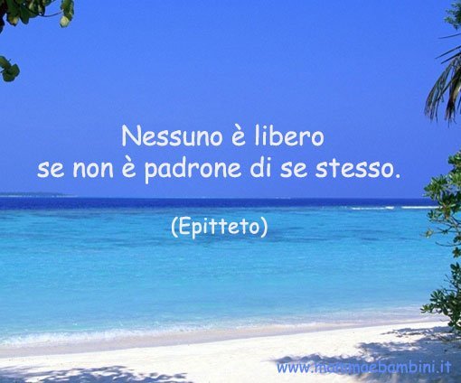 Frase sull'autocontrollo 21 aprile 2016 - Mamma e Bambini