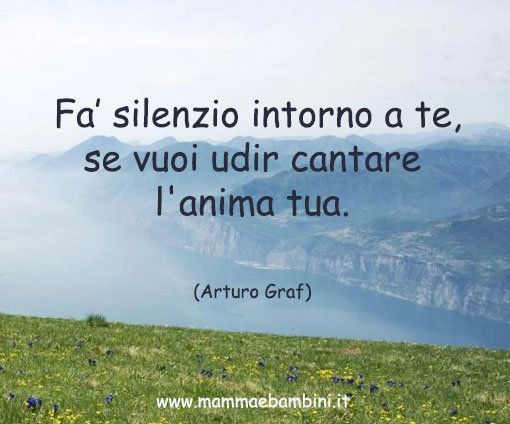 Frase sul silenzio