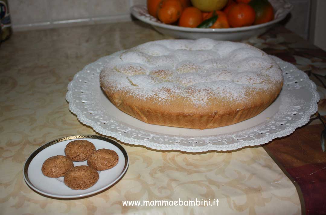 Ricetta crostata di ricotta con amaretti 2 torta-amaretti-02