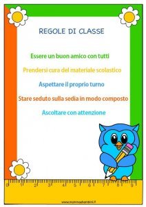 comportamento a scuola