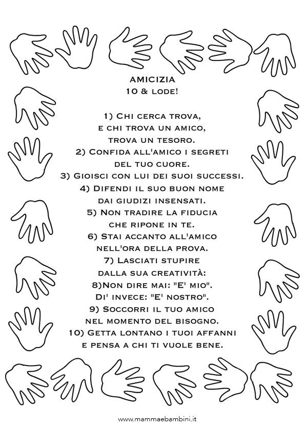 La Poesia Dell Amicizia Poesie Image