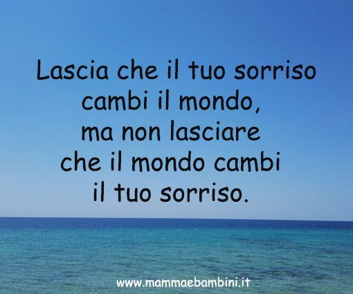 Frase del giorno 25 settembre sul sorriso 1 frase sorriso