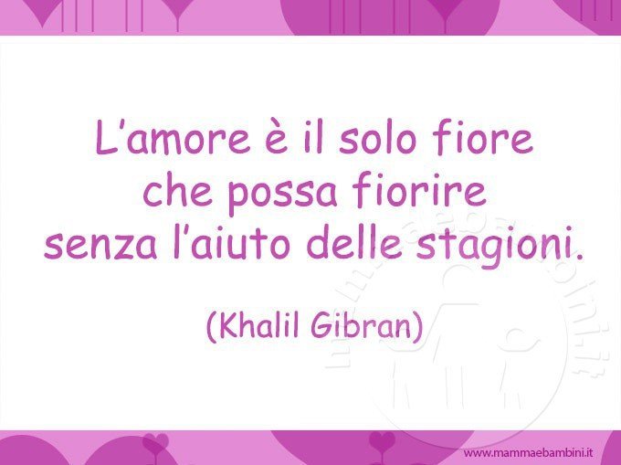 frase del giorno su amore