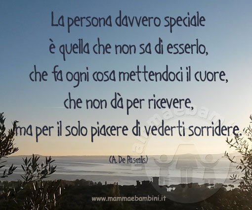 Frase del giorno 20.03.2017 persone speciali