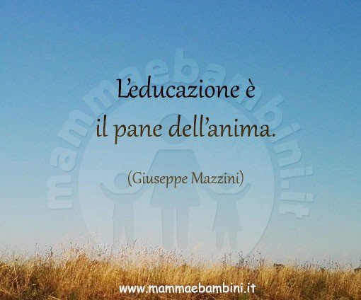 frase educazione