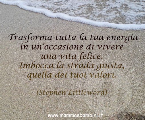 Frase del giorno 17.03.2017 - Mamma e Bambini