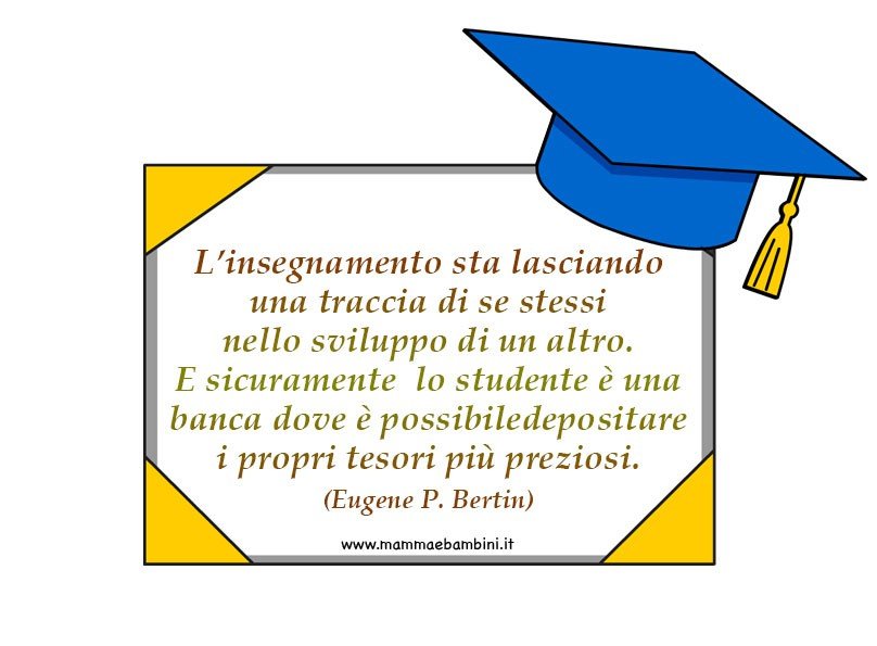 Frasi sull'insegnamento per le maestre