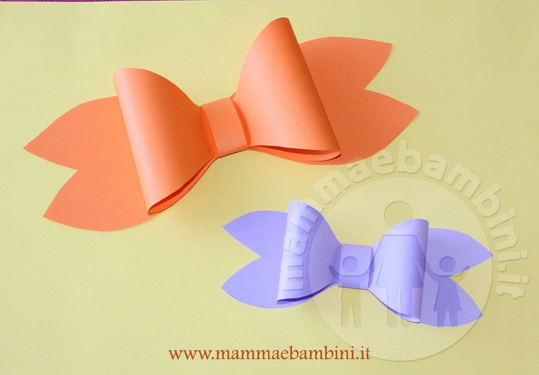 Tutorial Fiocco Di Carta Facile Mamma E Bambini