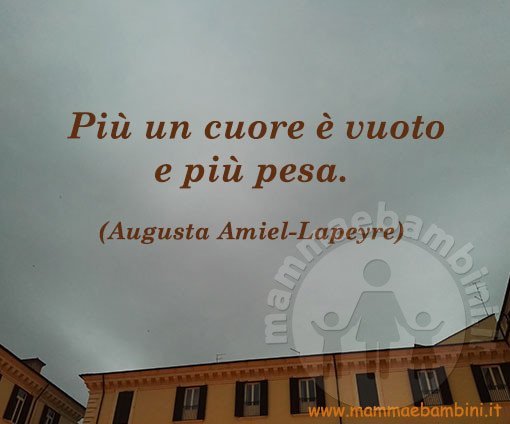 frase cuore vuoto